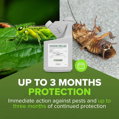 Miniatura 6 de Wisdom Pro L&H 7.9% Concentrado insecticida bifentrina (cuarto de galón)
