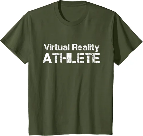 Miniatura 10 de Virtual Reality ATHLETE for VR Gamers Camiseta, Negro, S