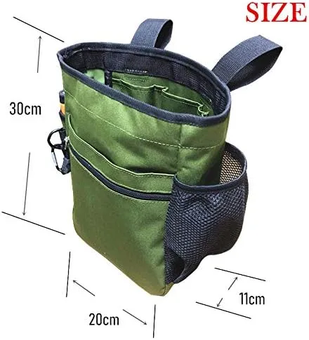 Miniatura 5 de Bolsa para hallazgos de detector de metales shrxy Bolsa de cintura Digger de herramientas para PinPointer Garrett Detector Xp ProPointer Accesorios