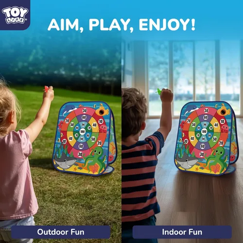 Miniatura 5 de TOY Life Toddler Outdoor Toys for Kids Ages 4-8, Bean Bag Toss, Outside Yard Games for Kids Cornhole, Indoor Lawn Backyard Games Birthday Family