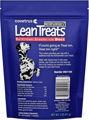 Miniatura 3 de Butler Lean Treats Recompensas nutricionales para perros (paquete de 6), 4 onzas/pequeñas/medianas
