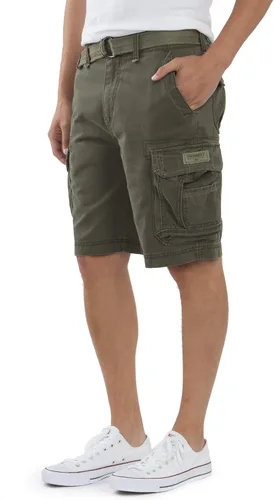 Miniatura 3 de Unionbay Survivor pantalones cortos de cargo con cinturón para hombre