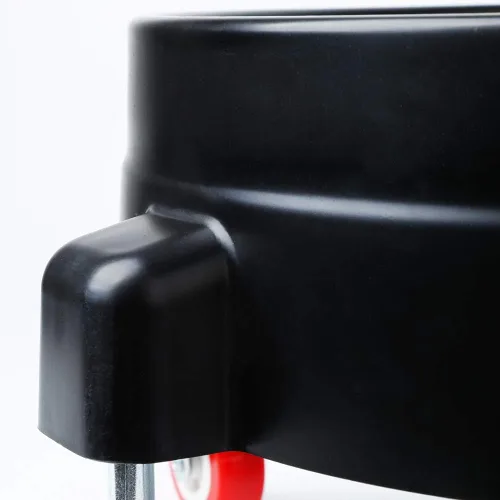 Miniatura 6 de SGCB Carro de cubo Pro de 11.5 pulgadas, cubo rodante extraíble, fácil de empujar, 5 ruedas giratorias para mover giro de 360 grados para cubos de 5
