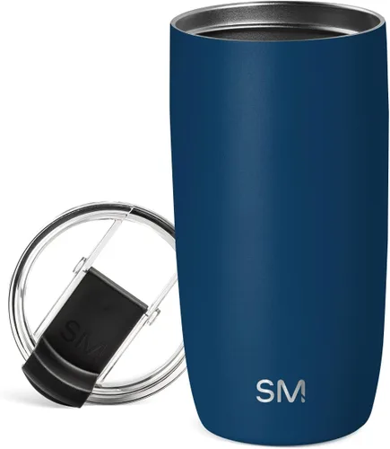 Miniatura 44 de Simple Modern Taza de Café de Viaje Tumbler con Tapa Abatible Reutilizable Aislada de Acero Inoxidable Cold Brew Taza de Café Helado Termo