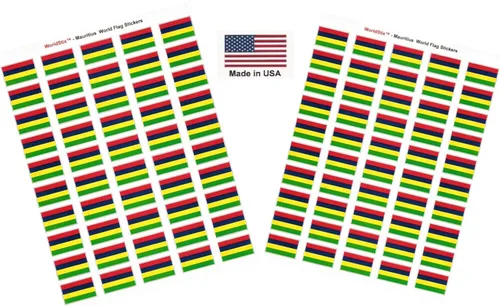 Miniatura 91 de 100 calcomanías de la bandera de Alaska; 1.5" x 1" hechas en Estados Unidos, calcomanías autoadhesivas de la bandera del estado para álbumes