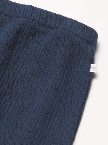 Miniatura 2 de HonestBaby Baby Organic Cotton Matelasse Harem Pant