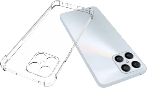Miniatura 3 de USTIYA Caso para Honor X8 Clear TPU Cuatro Esquinas Cubierta Protectora Transparente Suave Funda