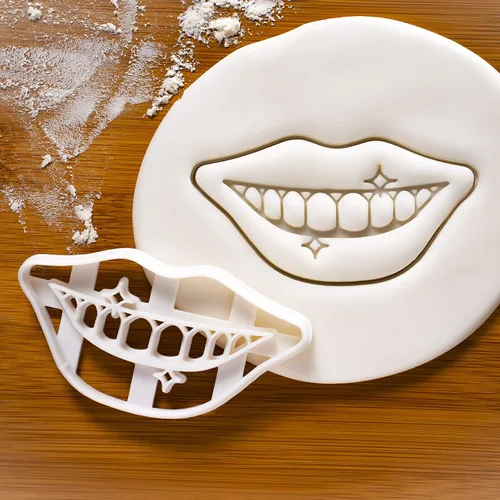 Miniatura 2 de Cortador de galletas Dentist Shiny Teeth, 1 pieza - Bakerlogy