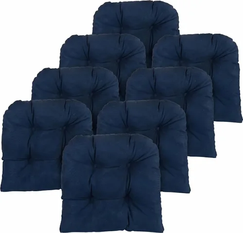 Miniatura 16 de Klear Vu Gripper Overstuffed - Cojines universales antideslizantes para silla de comedor para decoración de cocina o uso de oficina, almohadilla