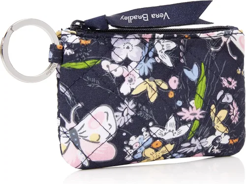 Miniatura 2 de Vera Bradley Cartera de algodón con cremallera para identificación para mujer