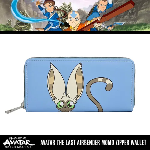 Miniatura 2 de Concept One Avatar The Last Airbender Momo Peek-A-Boo - Cartera con cremallera color azul