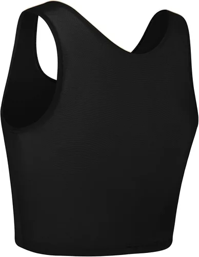 Miniatura 2 de XUJI Transgender FTM - Carpeta transpirable con cremallera y medio pecho