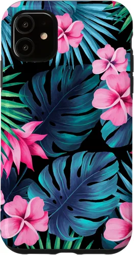 Miniatura 8 de iPhone 11 Pro Max Exotic Summer Vacation Hawaii Plant Flower Hibiscus Tropical Case