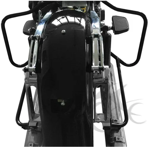 Miniatura 3 de TCT-MOTORPARTS Soporte de alforja para Harley Road King FLHR Street Glide FLHX Special FLHXS Ultra Limited FLHTK CVO FLHTKSE 2014-2024 Negro