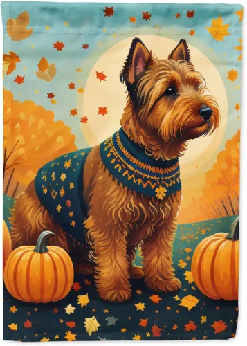 Miniatura 28 de Caroline's Treasures DAC1001GF Affenpinscher - Bandera decorativa para jardín de otoño, decoración para patio exterior, patio, parterres