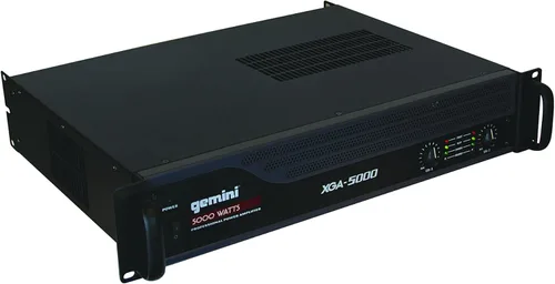 Miniatura 2 de Amplificador de Potencia Profesional Gemini de 5000W de 2 Canales – Amplificador de Audio DJ y PA de Alta Potencia con Entradas XLR/RCA, Modo
