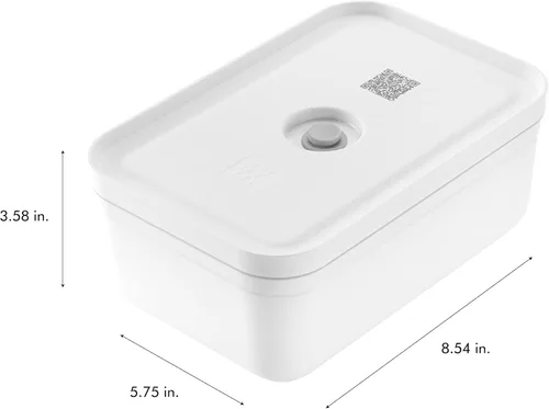 Miniatura 3 de ZWILLING Fresh & Save - Lonchera de plástico, recipiente hermético para almacenamiento de alimentos, contenedor de preparación de comidas, sin BPA
