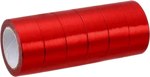 Miniatura 8 de PATIKIL Cinta adhesiva metálica Washi de 0.591 in x 16.4 ft, paquete de 6 calcomanías adhesivas de papel de arte para bricolaje, manualidades, Rosa