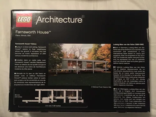 Miniatura 3 de LEGO Architecture Casa Farnsworth 21009