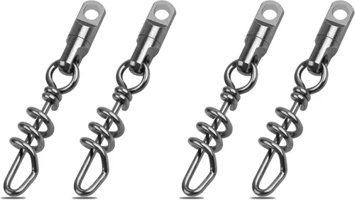 Miniatura 8 de AGOOL Corkscerw - Sacacorchos giratorios de acero inoxidable de alta resistencia de 750 libras, sacacorchos giratorios de liberación rápida