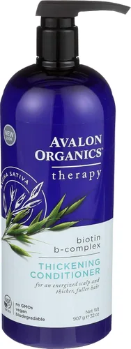 Miniatura 5 de Avalon Organics Acondicionador espesante, Biotina B-Complex 14 oz