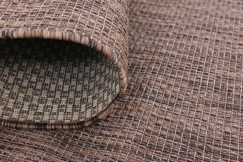 Miniatura 10 de Unique Loom Collection Alfombra de Área Plana Casual de Transición Sólida Jaspeada para Interiores/Exteriores