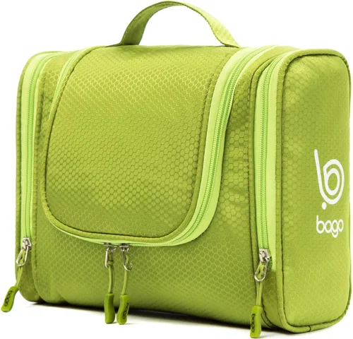 Miniatura 23 de Bolsa de Aseo de Viaje Bago Bolsa de Aseo Impermeable Colgante Bolsa de Aseo Grande para Baño y Viaje Organizador de Bolsa de Artículos de Tocador
