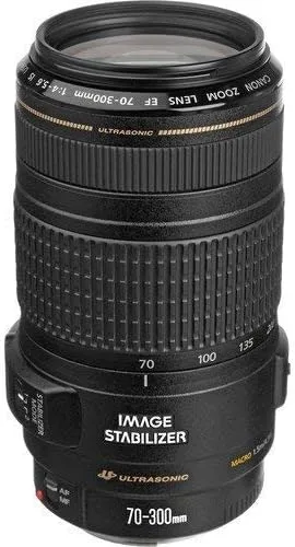 Canon EF 2.756-11.811 in f/4-5.6 es un objetivo USM para cámaras SLR Canon EOS versión internacional (sin garantía) (renovado)
