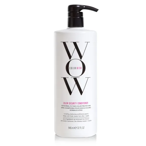 Miniatura 8 de COLOR WOW Acondicionador de seguridad de color normal a grueso: rica hidratación para cabello grueso, grueso y rizado; desenreda, nutre + añade