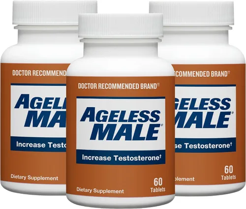Miniatura 12 de Ageless Male Free Testosterone Booster Supplement for Men, 60 Tablets