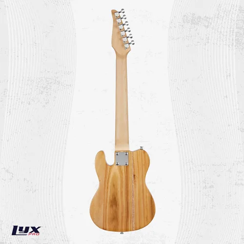 Miniatura 2 de LyxPro Guitarra eléctrica de 30 pulgadas, serie TL, cuerpo de madera de Paulownia de tamaño completo, golpeador de 3 capas, cuello en forma de C