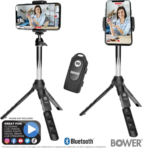 Miniatura 2 de Bower Multipod 6 en 1 trípode selfie stick con obturador remoto para teléfonos inteligentes