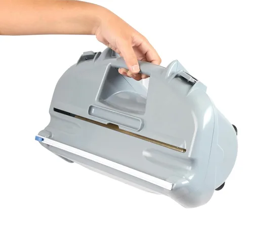 Miniatura 4 de Carlisle FoodService Products SW12 Saf-T-Wrap - Despachador de papel de aluminio/película para rollos de 12 pulgadas, color gris
