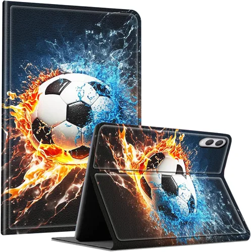 Miniatura 151 de Slim Case for Samsung Galaxy Tab S10 Lite / S10 FE / S9 FE 10.9" & Galaxy Tab S9 11", Multi-Angle Stand PU Leather Smart Folio Cover with Soft TPU
