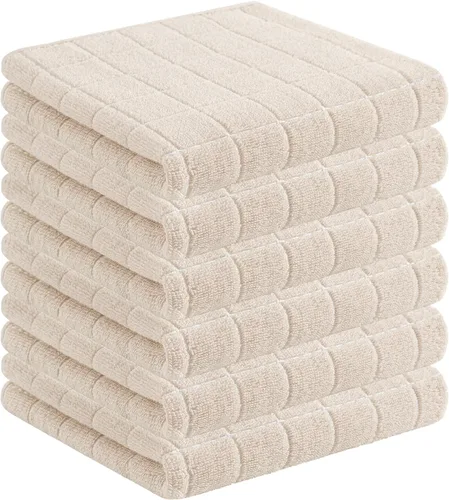Miniatura 188 de Homaxy Paños de cocina 100% algodón de felpa, toallas de cocina ultra suaves y absorbentes para la cocina, adecuadas para secar y lavar platos