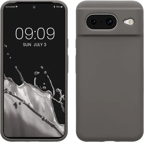Miniatura 17 de kwmobile Funda compatible con Google Pixel 7 - Funda de silicona TPU con acabado suave - Piedra antigua