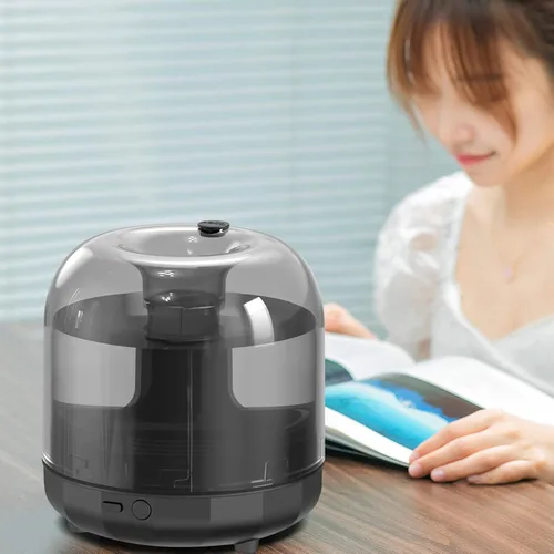 Miniatura 7 de Mini humidificadores portátiles, 2024 nuevos humidificadores pequeños de niebla fría de 16.9 fl oz para dormitorio, humidificador de escritorio USB