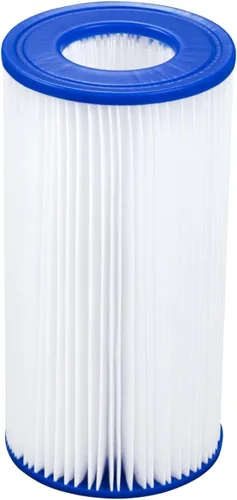 Miniatura 8 de Bestway Fast Set - Juego de piscina inflable redonda, 13 pies x 33 pulgadas, estampado de ratán, piscina circular sobre el suelo, incluye bomba