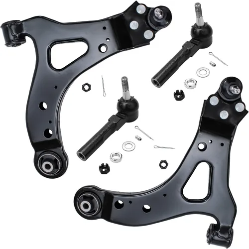 Miniatura 148 de Detroit Axle - Kit de 4 brazos de control delanteros para Ford Mustang 05-10, 2 brazos de control inferiores, 2 puntales 2005 2006 2007 2008 2009