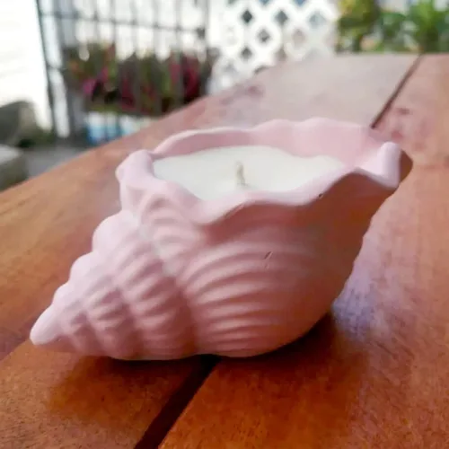 Miniatura 3 de Moldes de silicona para tarro de vela, molde de vela de caracola, forma de concha, molde de contenedor de plantación de suculentas para hacer