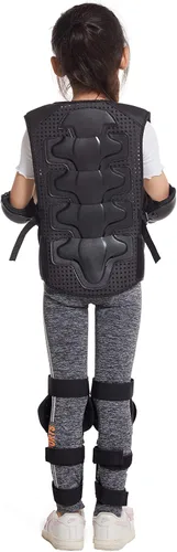 Miniatura 3 de Reomoto Protector de cuerpo completo para niños, equipo de motocross, para motocicleta, ciclismo, esquí, motocicleta, equitación, chaleco