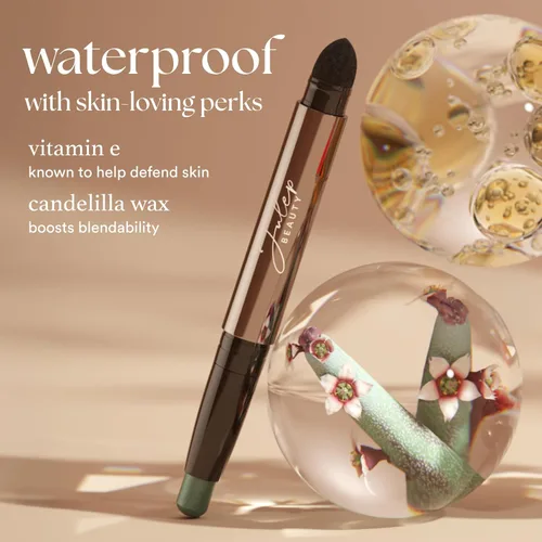 Miniatura 6 de Julep - Sombra de ojos 101 de crema a polvo, impermeable, barra con sombra de ojos – brillo perla – duradera, a prueba de arrugas, sombra de ojos