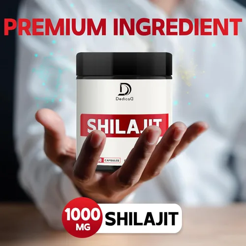 Miniatura 3 de Shilajit Cápsulas orgánicas puras del Himalaya de 1000 mg – Contiene Fulvic, ácido húmico natural y 85 otros – Suplemento Shilajit