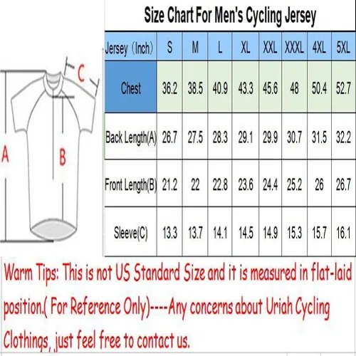 Miniatura 2 de Uriah - Camiseta de ciclismo para hombre, manga corta, reflectante