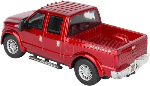 Miniatura 2 de Liberty Imports RC F-350 Super Duty Camión Pickup de Juguete, Con Licencia Oficial de Función Completa R/C Radio Control Remoto Carro Vehículo Rojo