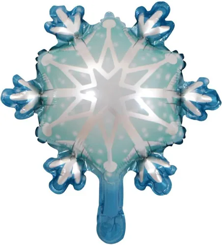 Miniatura 4 de Kit de arco de guirnalda de globos de copo de nieve azul - Globo de copo de nieve con globos de látex plateado azul blanco para el país
