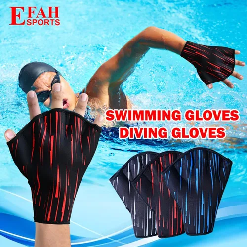 Miniatura 3 de Swimming Gloves Aquatic Swim Training Glove Neoprene Webbed Fitness and Water Aerobics Resistance Gloves for Men Women Children