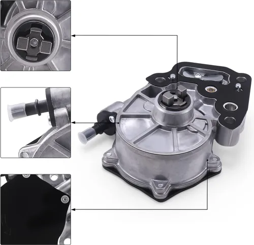 Miniatura 3 de AULINK 12684050 Bomba de vacío de freno OE de reemplazo para (Motor 1.4L/1.5L) 2016-2019 Chevy Cruze Malibu Spark Equinox, GMC Terrain, Buick Encore