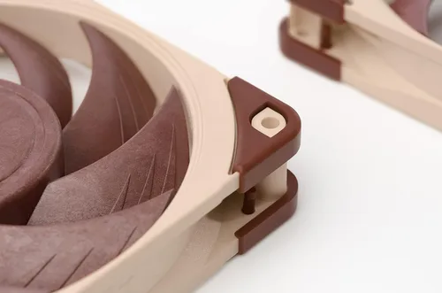 Miniatura 6 de Noctua NF-A12x25 PWM, Ventilador Premium Silencioso, 4-Pino (120mm, Marrón)