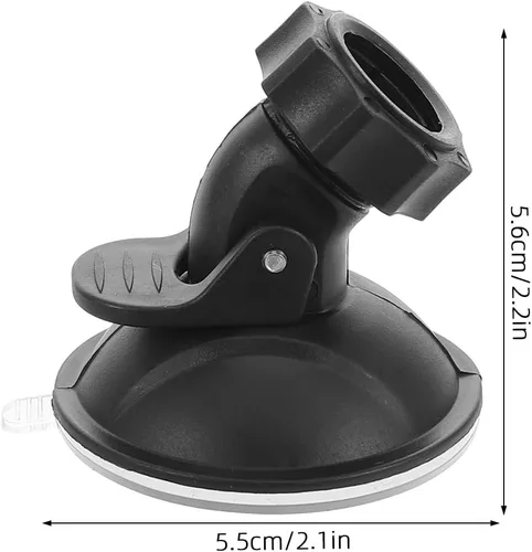 Miniatura 2 de Car Dashboard Cam Mount Suction Cup Holder with 360° Ball Head Base for Windshield, High Temperature Resistant Car Camera Mounting System for